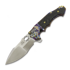 Складний ніж Andre de Villiers Alpha Mini Acid Rain & Black Carbon Fibre