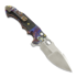 Andre de Villiers Alpha Mini Acid Rain & Black Carbon Fibre 折り畳みナイフ