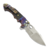 Andre de Villiers Alpha Mini Acid Rain & Black Carbon Fibre sulankstomas peilis