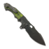 Складний ніж Andre de Villiers Alpha Mini All Black, Green Carbon Fibre