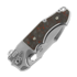 Andre de Villiers Alpha Mini foldekniv, Satin/Red Carbon Fibre