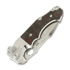 Andre de Villiers Alpha Mini Satin & Red Carbon Fibre sulankstomas peilis