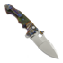 Andre de Villiers Alpha Mini Wave Tab Acid Rain & Black Carbon Fibre sulankstomas peilis