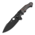 Andre de Villiers Alpha S sulankstomas peilis, Black/Redshred