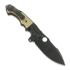 Andre de Villiers Alpha S Black/Tan sulankstomas peilis