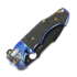 Coltello pieghevole Andre de Villiers Alpha S Mini, Acid Rain/Carbon Fibre