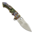 N&oacute;ż składany Andre de Villiers Alpha S Mini, Acid Rain & Green Carbon Fiber