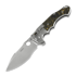 Andre de Villiers Alpha folding knife, satin with copper shred