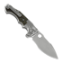 Andre de Villiers Alpha folding knife, satin with copper shred