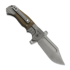 Andre de Villiers Badlands 2 Stonewash sulankstomas peilis, Custom