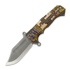 Andre de Villiers Badlands Bowie sulankstomas peilis, Copper