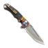 Andre de Villiers BL Ronin Acid Rain sulankstomas peilis, Marble CF