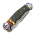 Andre de Villiers BL Ronin Acid Rain sulankstomas peilis, Marble CF