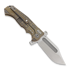 Andre de Villiers Bowie Gold Frag folding knife