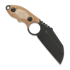 Andre de Villiers Box Butcher Brown Micarta peilis