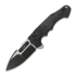 Andre de Villiers Bullshark Titanium sulankstomas peilis, Black