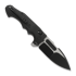 Coltello pieghevole Andre de Villiers Bullshark Titanium, Black