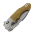 Couteau pliant Andre de Villiers Bullshark Titanium, Tan