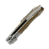 Coltello pieghevole Andre de Villiers Bullshark Titanium, Tan