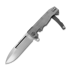 Andre de Villiers Crusher 折り畳みナイフ, Plain Satin