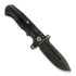 Andre de Villiers DF 折叠刀, black frag distress