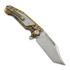 Andre de Villiers Freak Damascus sulankstomas peilis, Acid Rain