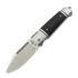 Coltello pieghevole Andre de Villiers Impi Slip Joint, Black
