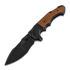 Andre de Villiers Javelin G10 sulankstomas peilis, black/brown