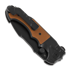 Coltello pieghevole Andre de Villiers Javelin G10, black/brown