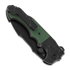 Andre de Villiers Javelin G10 sulankstomas peilis, black/od green
