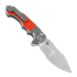 Andre de Villiers Javelin G10 kääntöveitsi, satin/orange