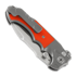 Andre de Villiers Javelin G10 sulankstomas peilis, satin/orange