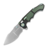 Andre de Villiers Javelin sulankstomas peilis, Green G-10/Titanium