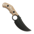 Andre de Villiers K9 Brown Micarta peilis