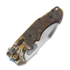 Andre de Villiers Large Pitboss 3 sulankstomas peilis, Acid Rain/Red Carbon Fibre
