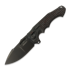 Andre de Villiers Large Pitboss 3 折叠刀, Black/Red Carbon Fibre