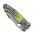 Zavírací nůž Andre de Villiers Mini Alpha-s, Green Fragged G10