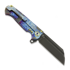 Andre de Villiers Mini Butcher sulankstomas peilis, Blue Acid Rain