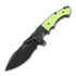 Andre de Villiers Mini Javelin sulankstomas peilis, Black/Zombie Green