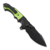 Andre de Villiers Mini Javelin sulankstomas peilis, Black/Zombie Green