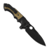 Andre de Villiers Mini Pitbiss Two G10 sulankstomas peilis, black/khaki