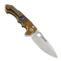 Andre de Villiers Mini Pitboss 2 折叠刀, marble/bronze