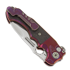 Andre de Villiers Mini Pitboss 2 sulankstomas peilis, marble/purple