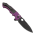 Andre de Villiers Mini Pitboss 2 sulankstomas peilis, marble/purple