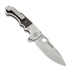Andre de Villiers Mini Pitboss 2 sulankstomas peilis, marble/titanium