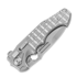 Andre de Villiers Pitboss 2 kääntöveitsi, Bead Blasted Ti Frag