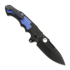 Coltello pieghevole Andre de Villiers Pitboss 2 Black & Blue