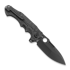 Andre de Villiers Pitboss 2 kääntöveitsi, Black/Marble CF