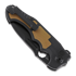 Andre de Villiers Pitboss 2 sulankstomas peilis, G10 Black Brown