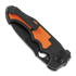 Andre de Villiers Pitboss 2 kääntöveitsi, G10 Black Orange